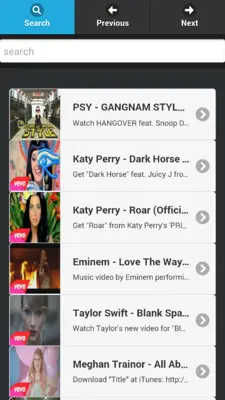 iTube Player android App screenshot 2